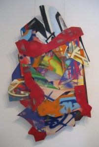 Construction, MDF Board shaped and arranged together 2008